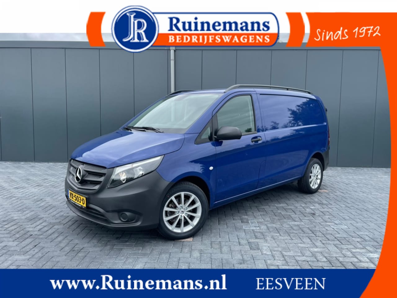 Mercedes-Benz Vito - 109 CDI / L1H1 / TREKHAAK / 17 INCH LM / AIRCO / DAKRAILS / NETTE BUS - AutoWereld.nl