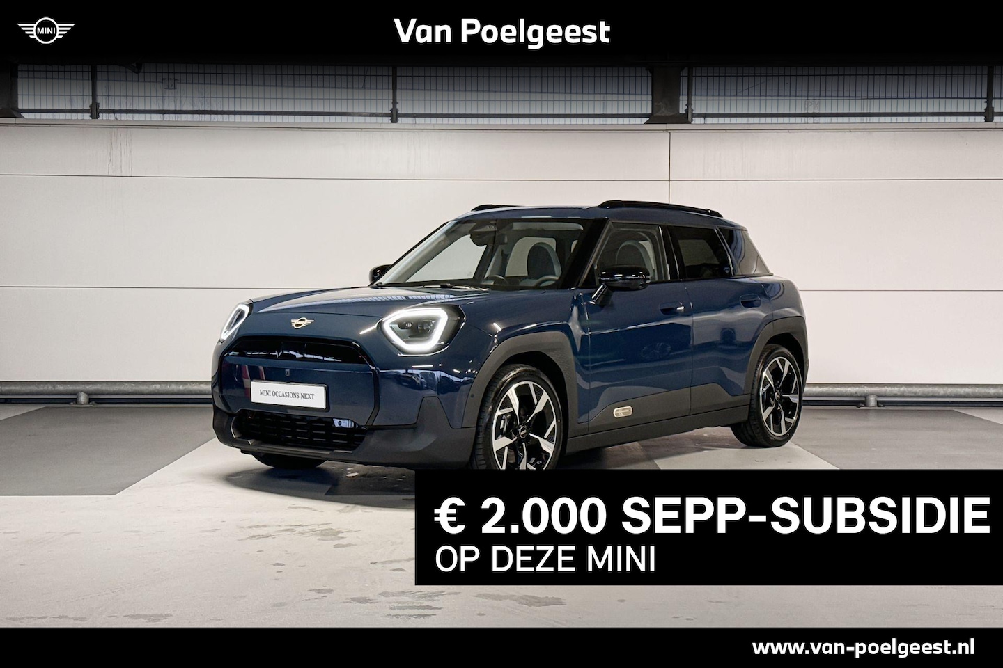 MINI Aceman - E Classic 42.5 kWh | Pakket L | Dak in carrosseriekleur | Subsidie Deals - AutoWereld.nl