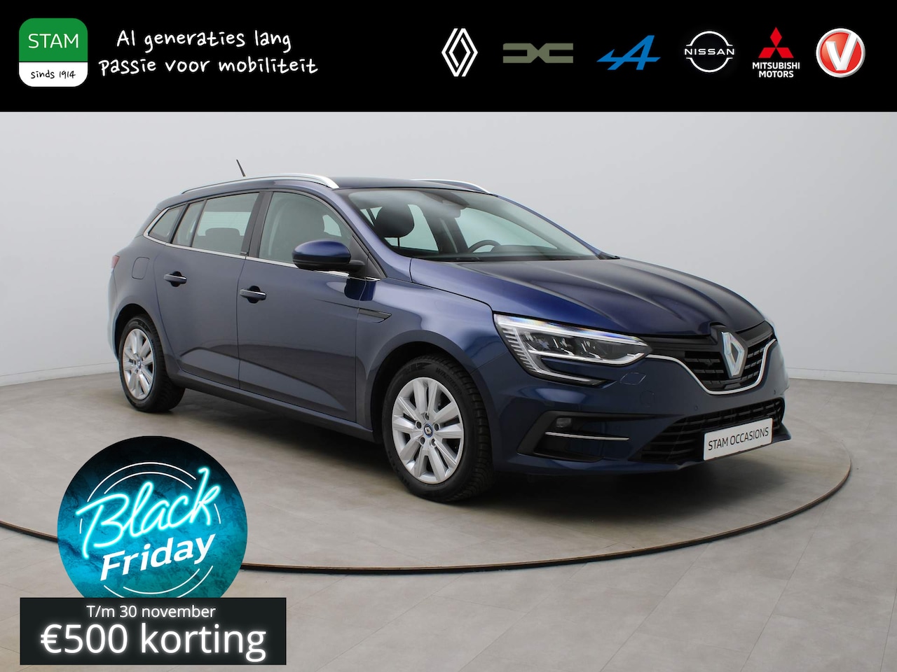 Renault Mégane E-Tech - Estate Plug-In Hybrid 160pk Business Zen Climate | Navi | Parksens. v+a | Stoelverwarming - AutoWereld.nl