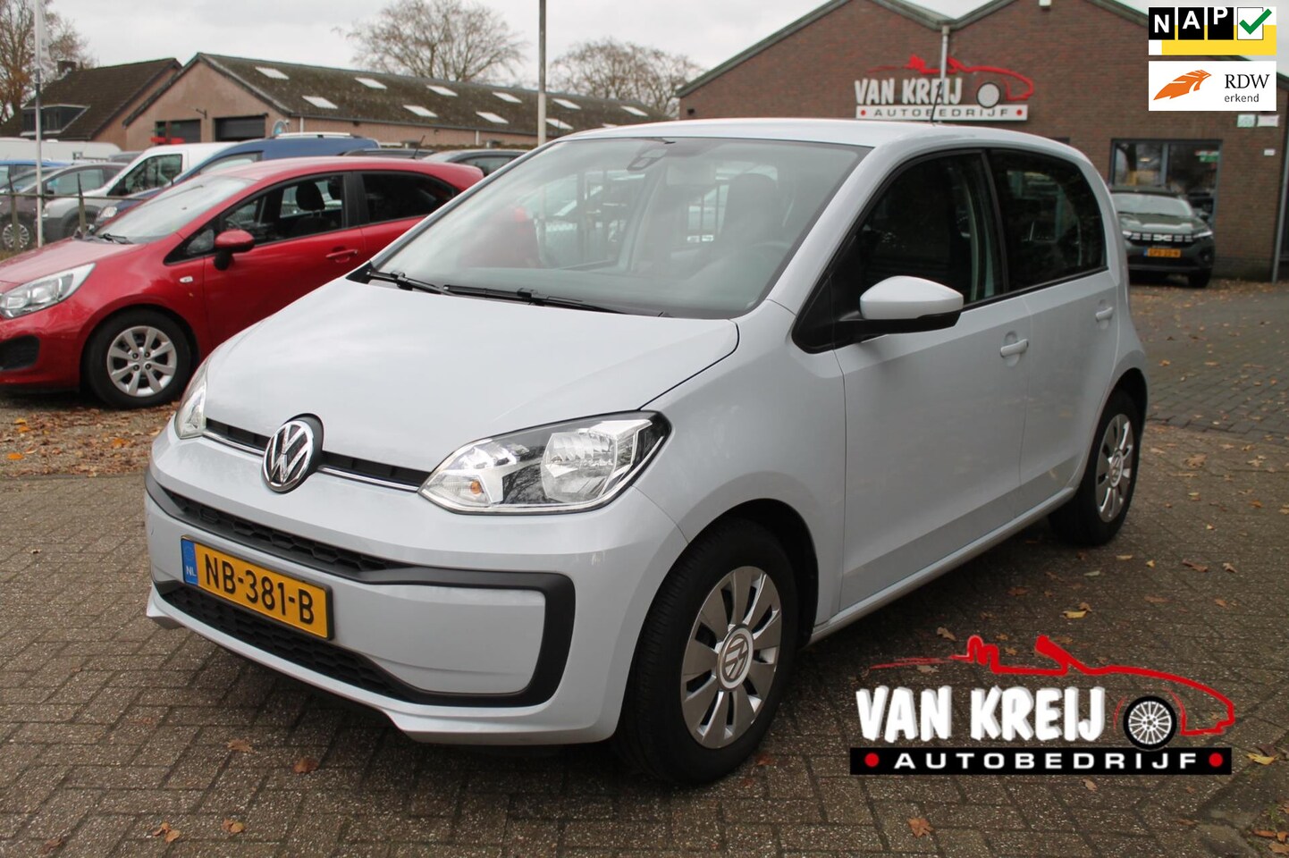 Volkswagen Up! - 1.0 BMT move up! Airco, Cv, Bluethoot, Nap - AutoWereld.nl