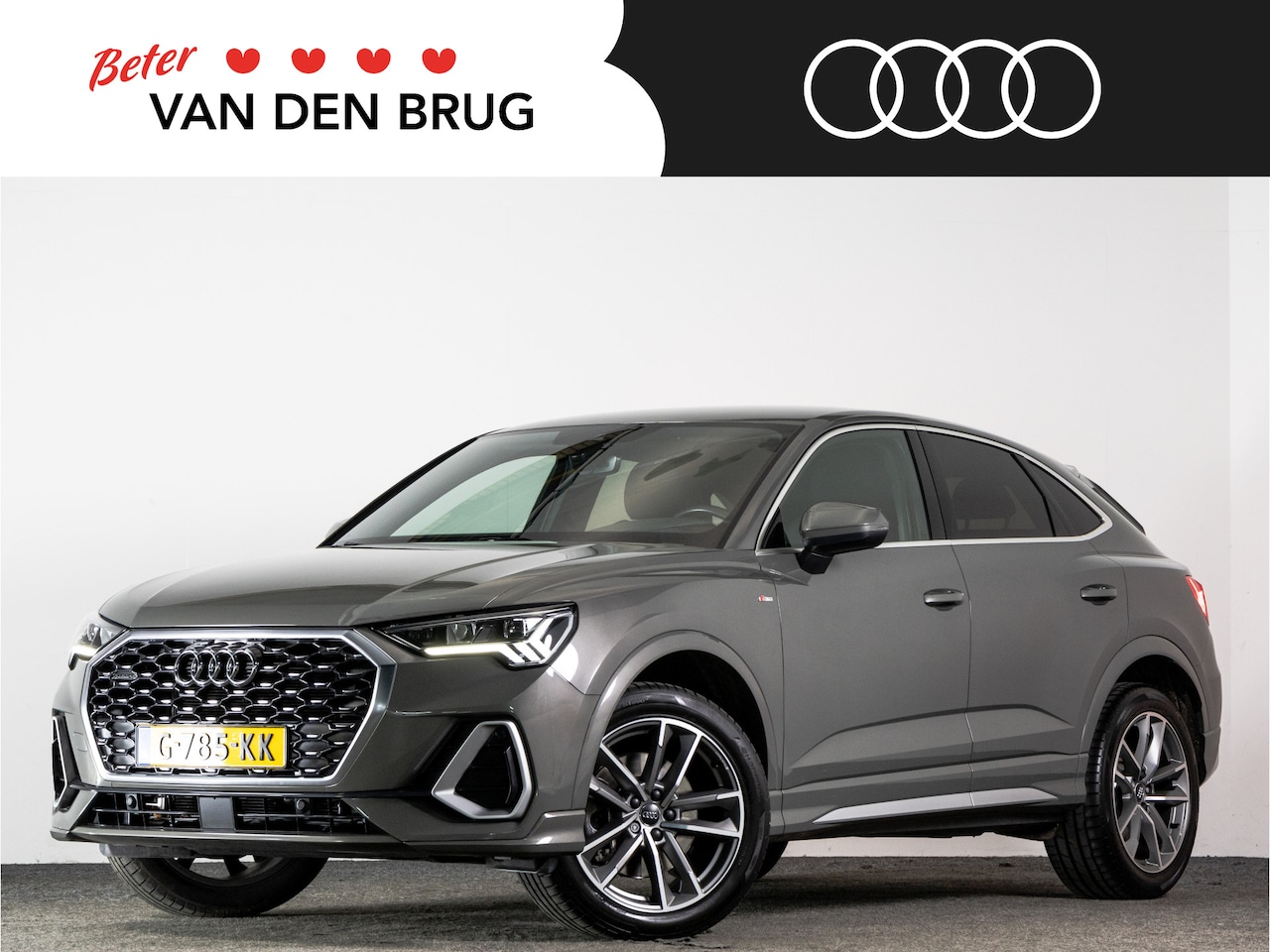 Audi Q3 Sportback - S-Line 45 TFSI 230PK QUATTRO | LED | Trekhaak |  Keyless | Adaptieve Cruise Control | Acht - AutoWereld.nl