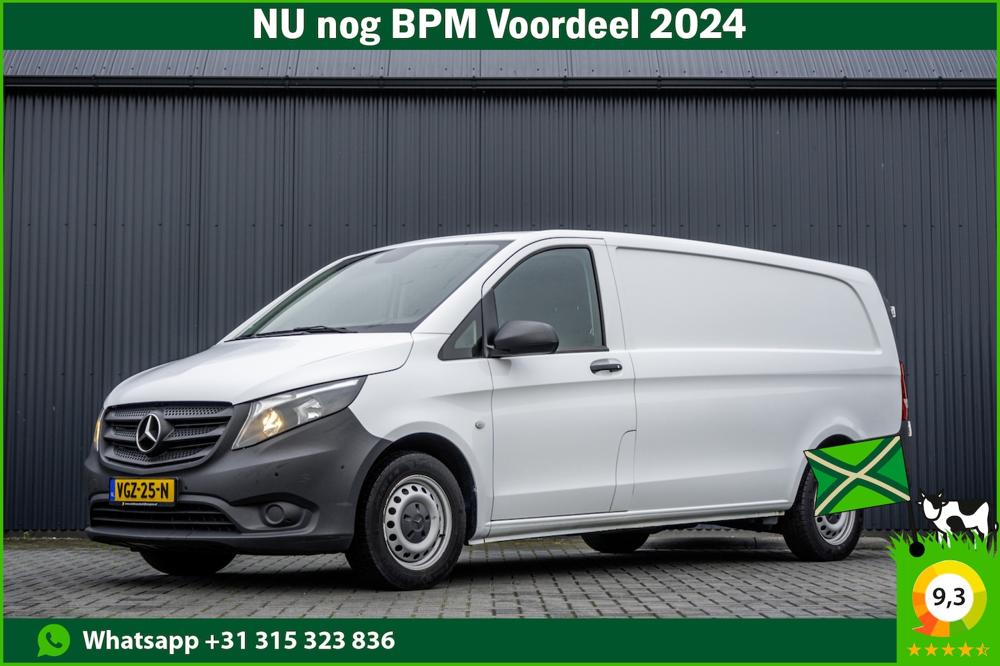 Mercedes-Benz Vito - **116 CDI L3H1 XL | 164 PK | Euro 6 | Cruise | Airco | PDC | Navigatie | Camera** - AutoWereld.nl