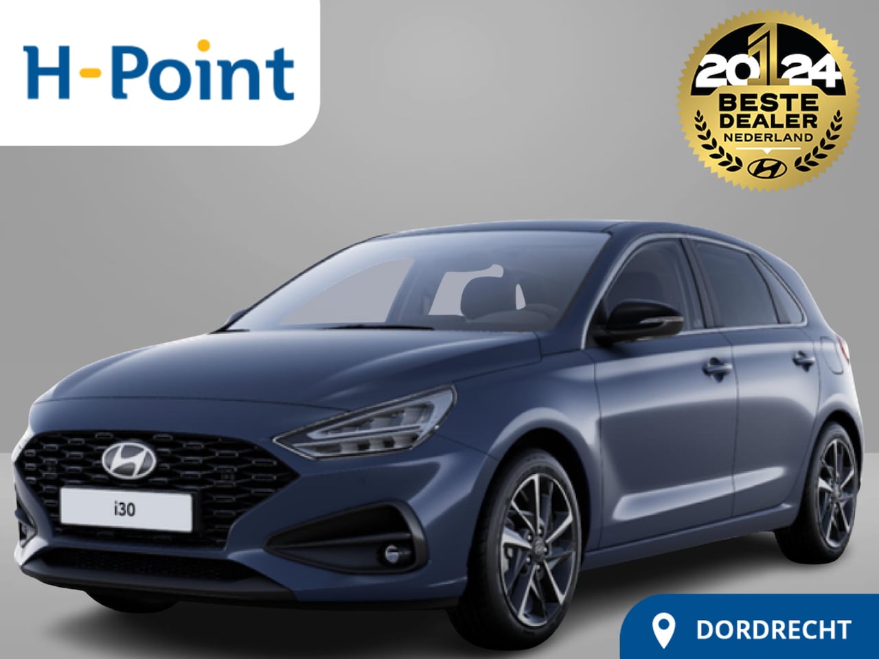 Hyundai i30 - 1.5 T-GDi MHEV Premium | €2000 KORTING | AFNEEMBARE TREKHAAK | ALL SEASON BANDEN | STOEL/- - AutoWereld.nl