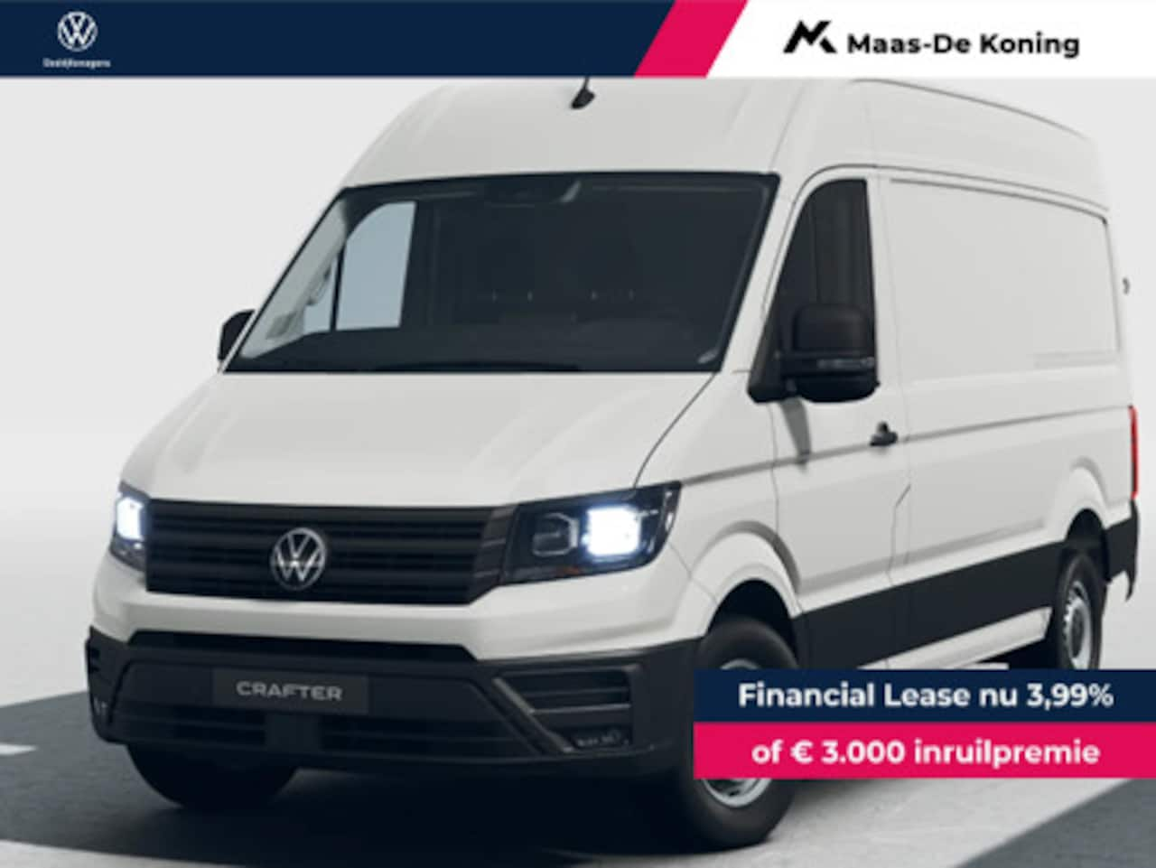 Volkswagen Crafter - Bedrijfswagens 35 Highline 2.0TDi 140pk Automaat L3H3 - AutoWereld.nl