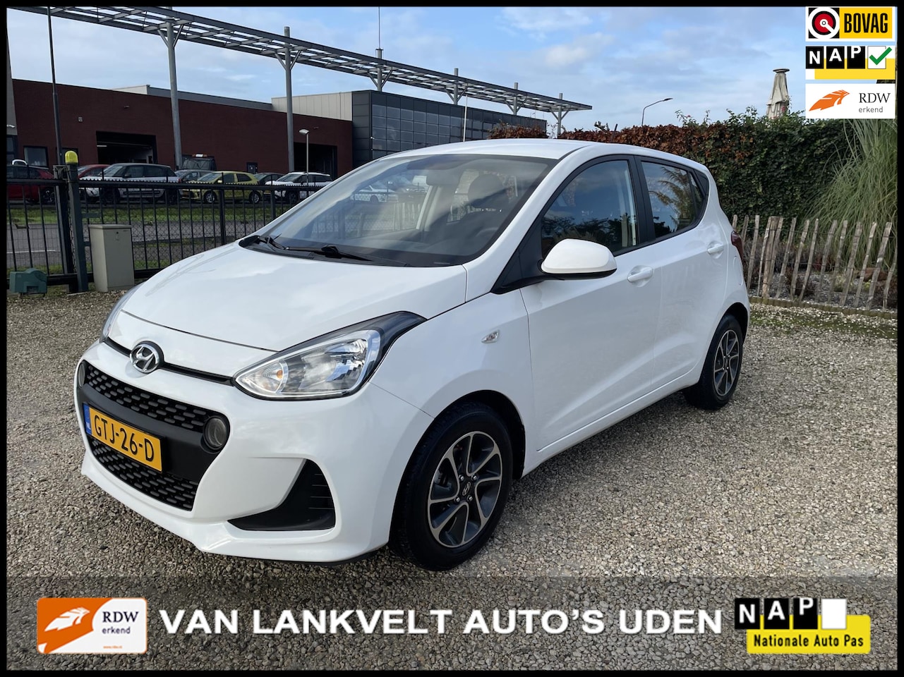 Hyundai i10 - 1.0i Premium Apple Carplay, Navi, Cruise, Full-option - AutoWereld.nl