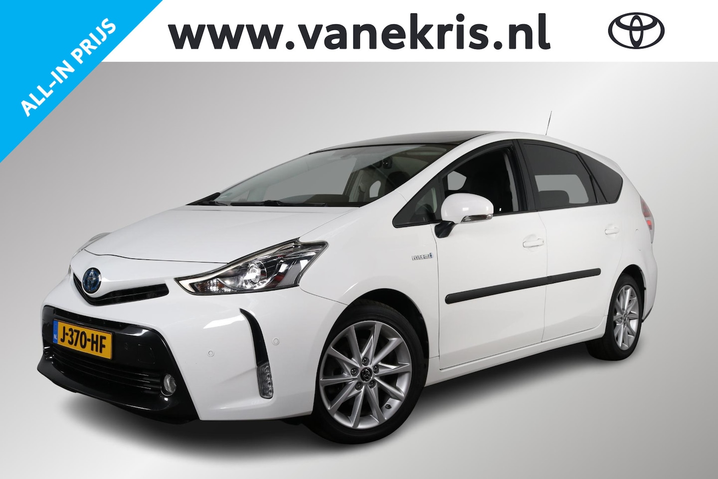 Toyota Prius - 1.8 Business Plus 1.8 Business Plus, Trekhaak, Pano-dak, Leer, Navi , DAB Radio, Adaptieve cruise control - AutoWereld.nl