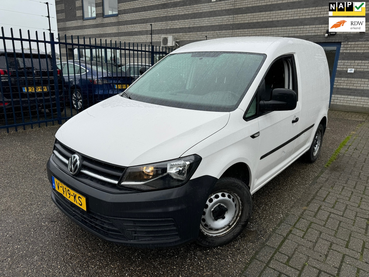 Volkswagen Caddy - 2.0 TDI L1H1 AIRCO TREKHAAK SCHUIFDEUR A-DEUREN BMT Trendline - AutoWereld.nl