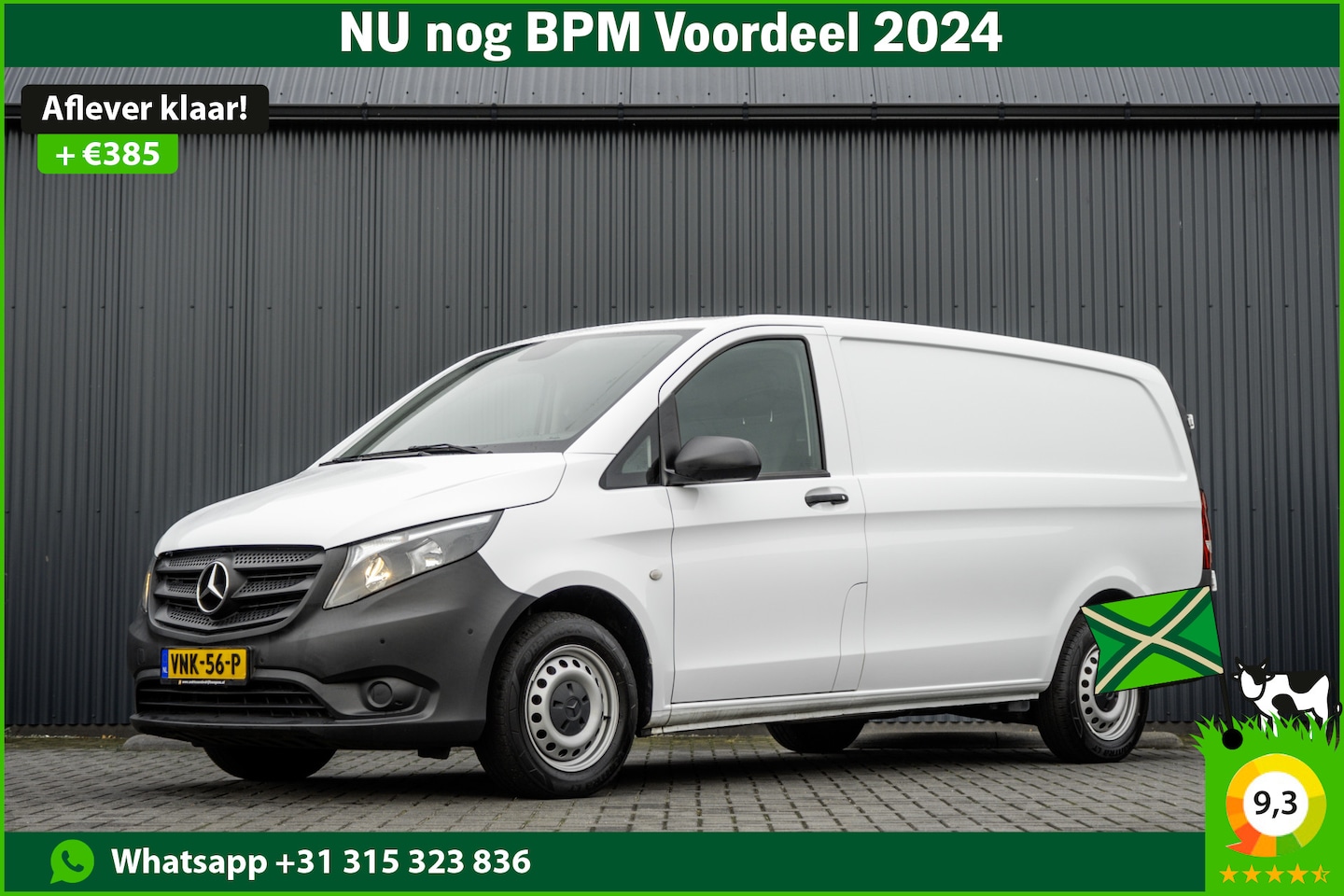 Mercedes-Benz Vito - **116 CDI L2H1 | 164 PK | Euro 6 | Cruise | Carplay | Airco | PDC | Navigatie | Camera** - AutoWereld.nl