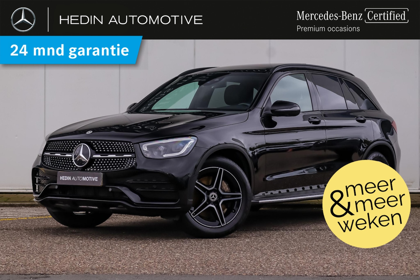 Mercedes-Benz GLC-klasse - GLC 200 Automaat Business Solution AMG | Premium Pakket | Nightpakket | Panoramadak | 360° - AutoWereld.nl