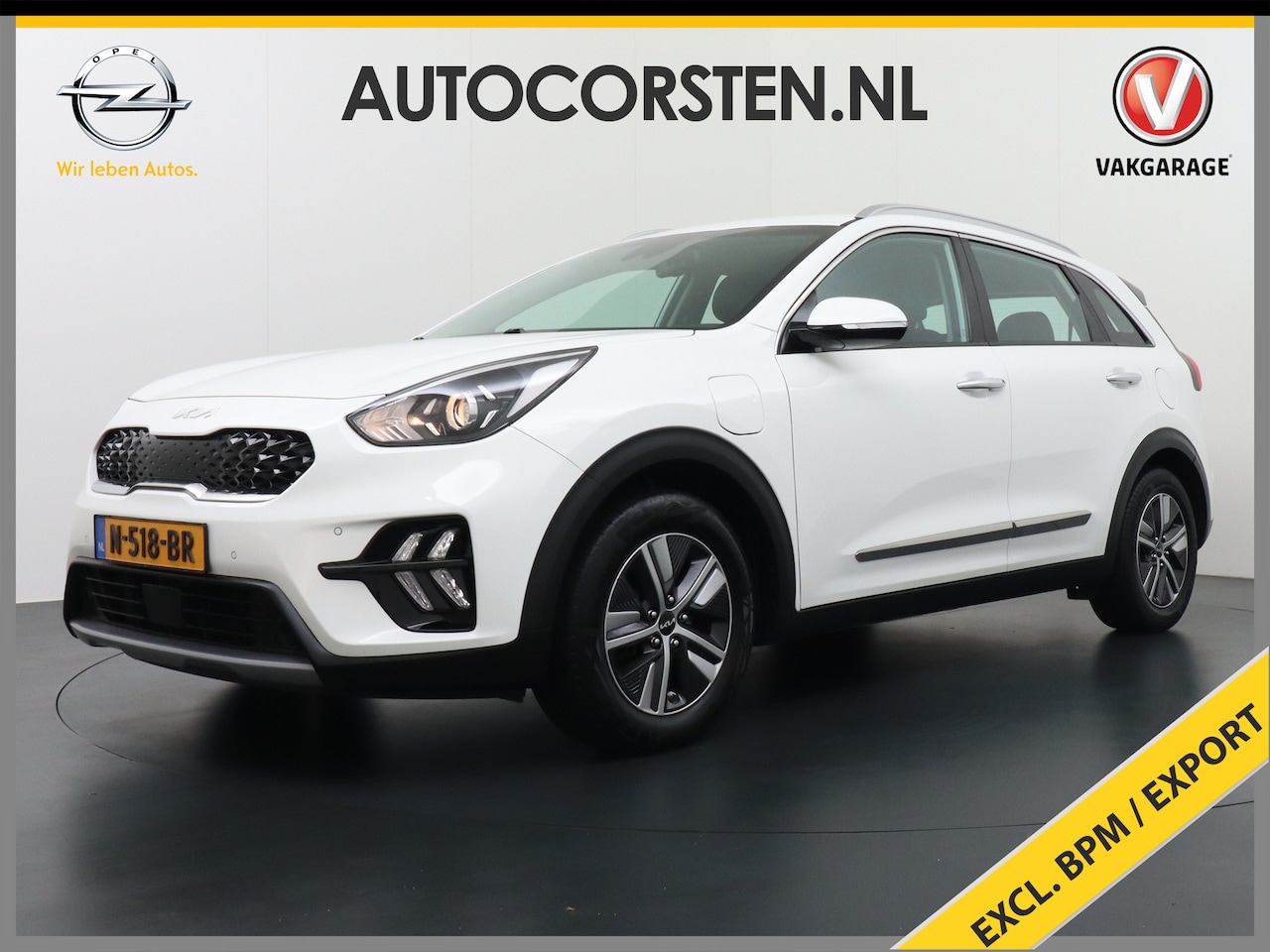 Kia Niro - AUT.6 PHEV Navi Trekhaak Adaptive-Cruise Carplay Android Auto Auto Pilot Camera WiFi-vb. M - AutoWereld.nl