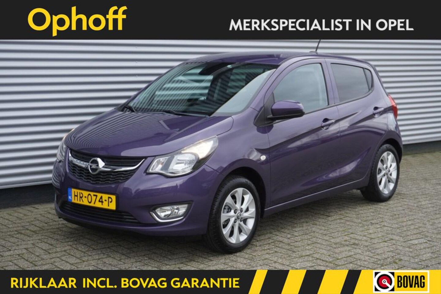 Opel Karl - 1.0 Cosmo / ECC / Half stof/Leer / Bluetooth / Lane Assist - AutoWereld.nl