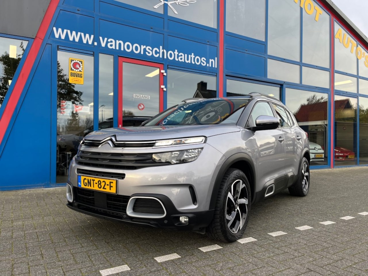 Citroën C5 Aircross - 1.2 130pk Automaat Navi Carplay Camera Leeer Airco(ECC) - AutoWereld.nl