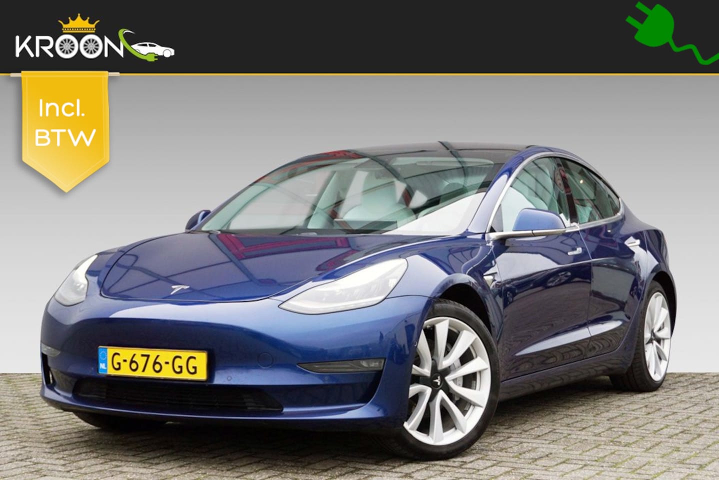 Tesla Model 3 - Long Range RWD Long Range AWD 75kWh Trekhaak Autopilot - AutoWereld.nl