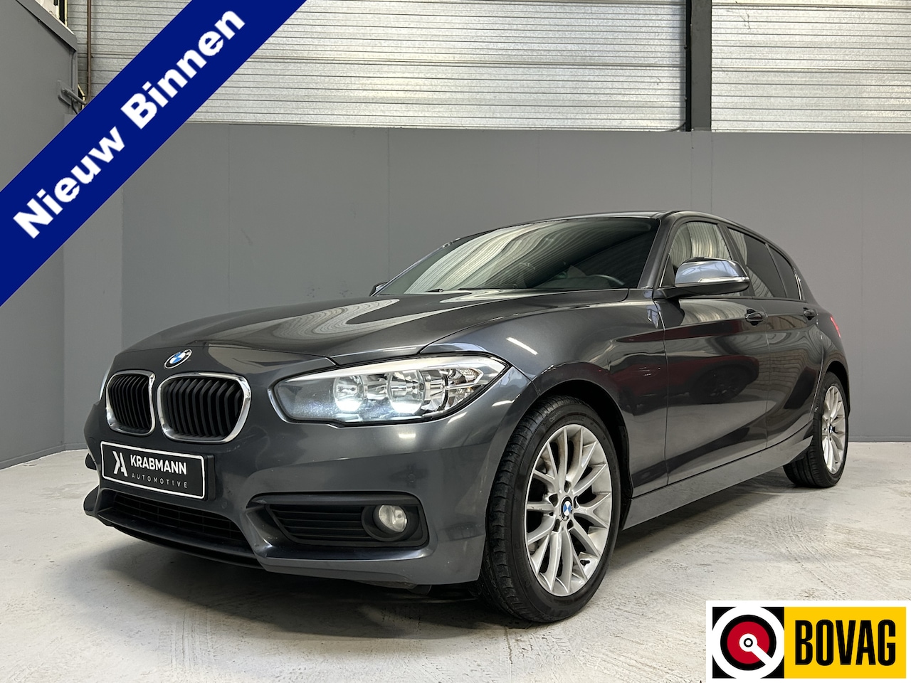 BMW 1-serie - 118i High Executive BTW-auto|Leder|Cruise|Navi - AutoWereld.nl