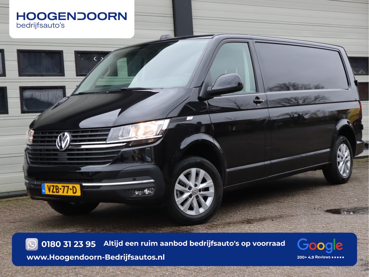 Volkswagen Transporter - T6.1 2.0 TDI 150pk Euro 6 Automaat L2 Lang - Apple Play - Trekhaak - Cruise - Rijklaar - AutoWereld.nl