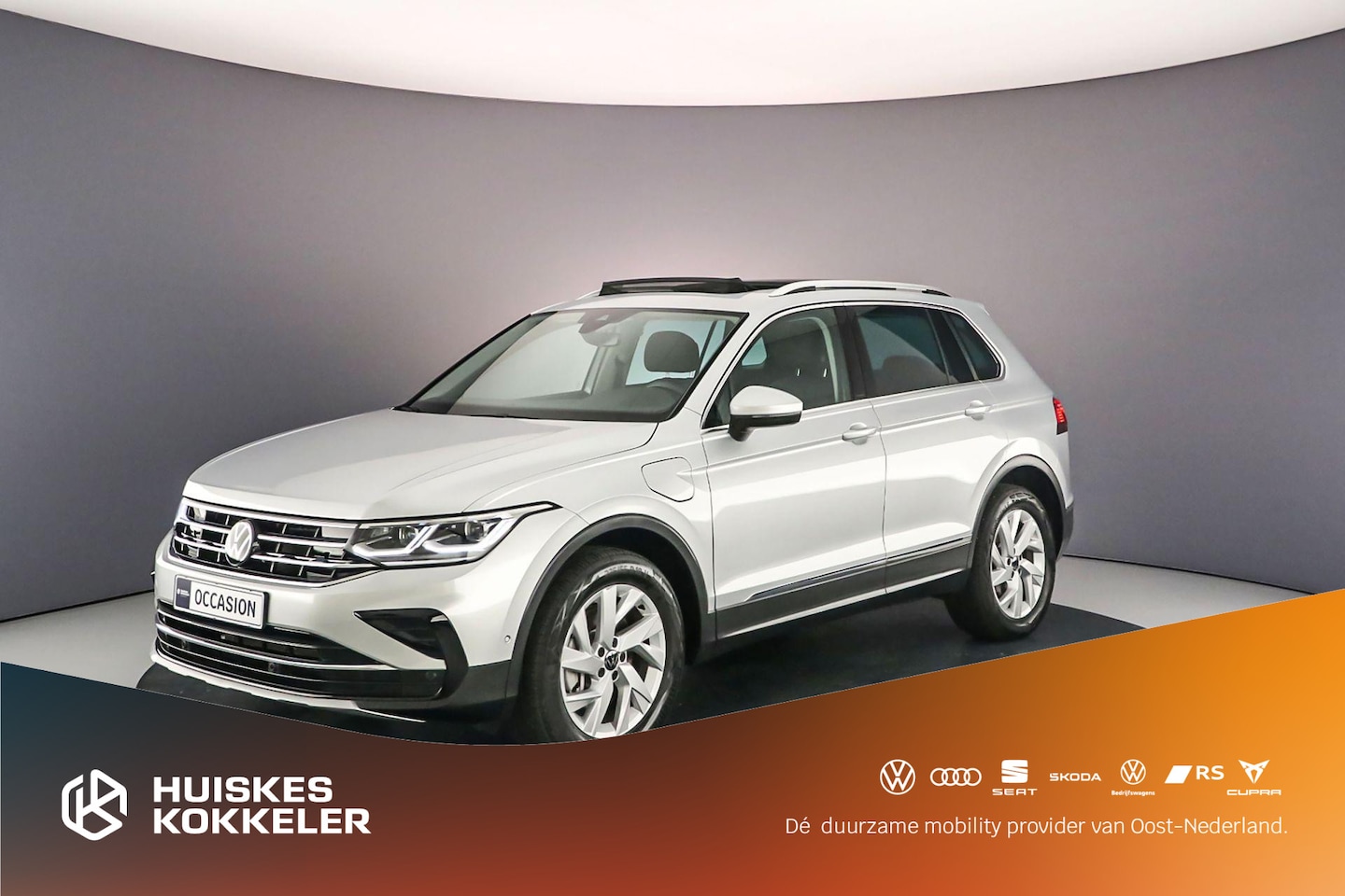 Volkswagen Tiguan - Elegance 1.4 TSI eHybrid 245pk DSG Automaat Panoramadak, Achteruitrijcamera, Navigatie, El - AutoWereld.nl