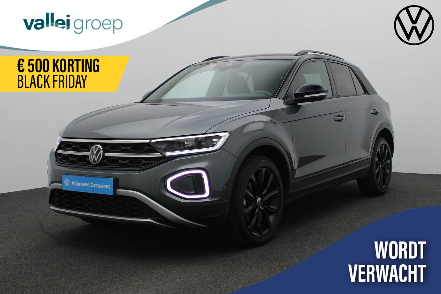 Volkswagen T-Roc - 1.0 TSI 110PK Style | Navi | 18 inch | Black Style | ACC | LED plus | Apple Carplay / Andr - AutoWereld.nl