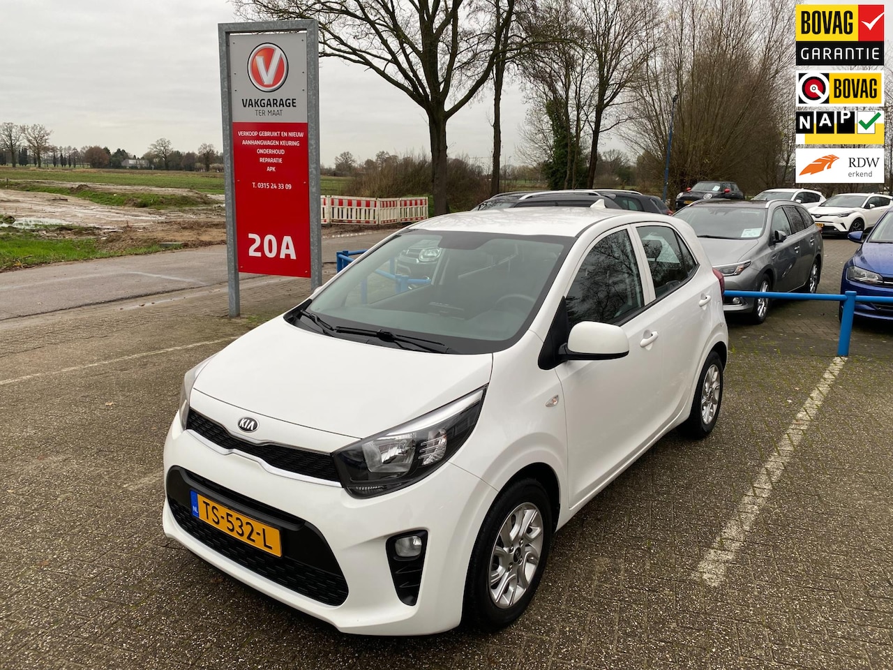 Kia Picanto - 1.0 CVVT ComfortPlusLine Navigator | Origineel Nederlands | 1e eigenaar | 5-Deurs | Airco - AutoWereld.nl