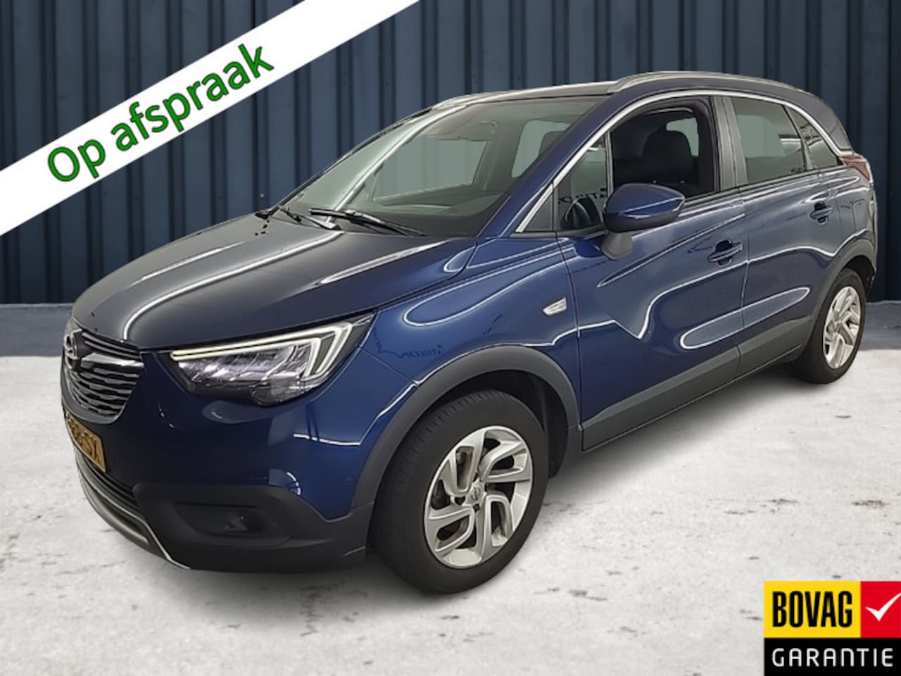 Opel Crossland X - 1.2 Turbo Innovation (131 PK) 1e-Eig, Keurig-Onderh, 12-Mnd-BOVAG, NL-Auto, Leer, Trekhaak - AutoWereld.nl