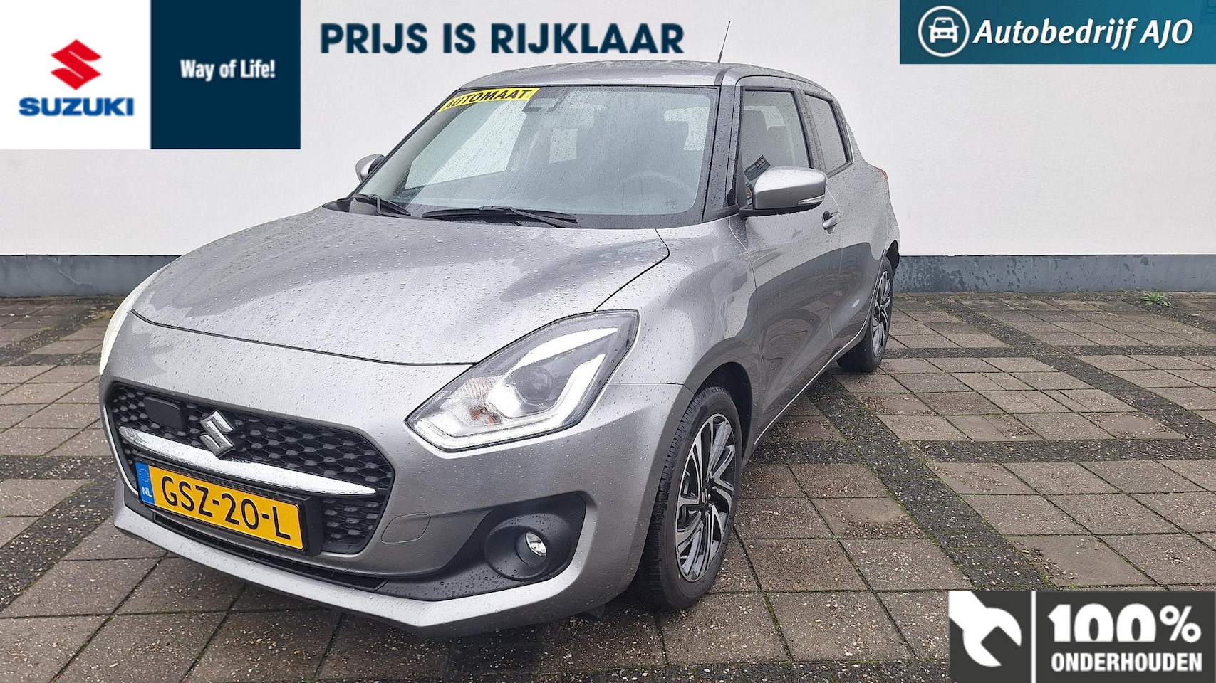 Suzuki Swift - 1.2 Style Smart Hybrid AUTOMAAT RIJKLAAR PRIJS - AutoWereld.nl