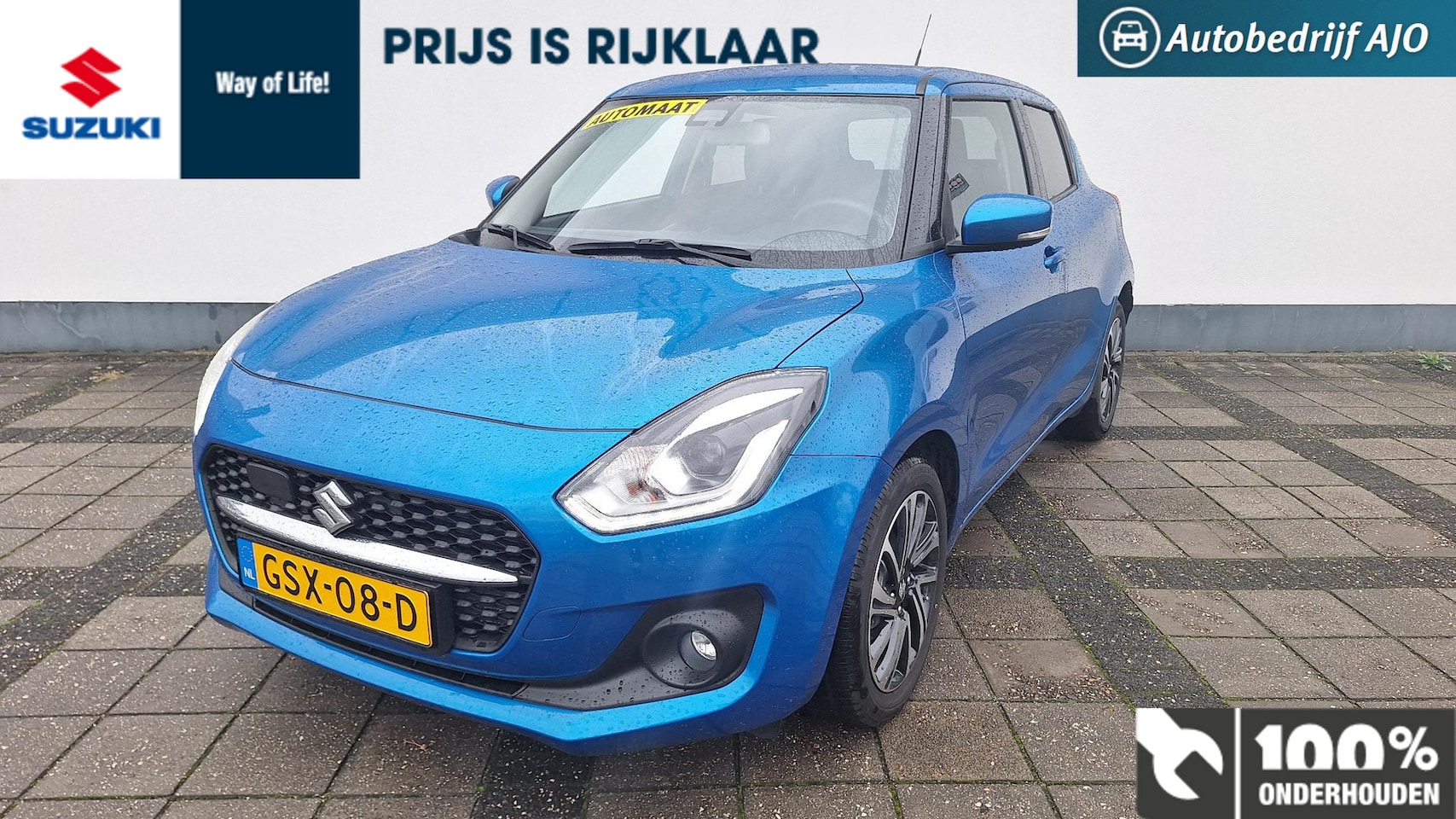 Suzuki Swift - 1.2 Style Smart Hybrid AUTOMAAT RIJKLAAR PRIJS - AutoWereld.nl