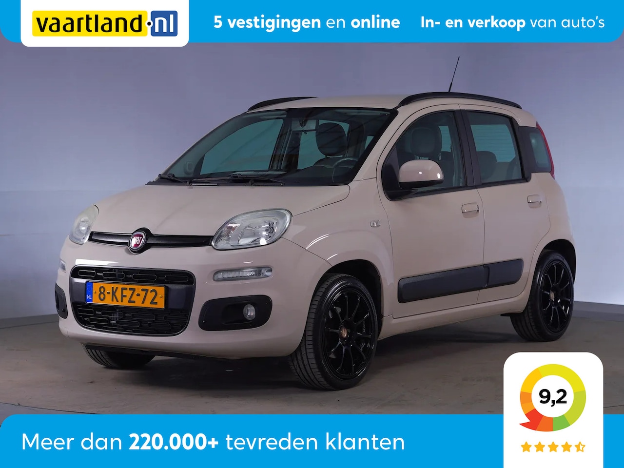 Fiat Panda - 0.9 TwinAir Easy Automaat [ Airco Lichtmetalen Velgen Park Sensoren ] - AutoWereld.nl