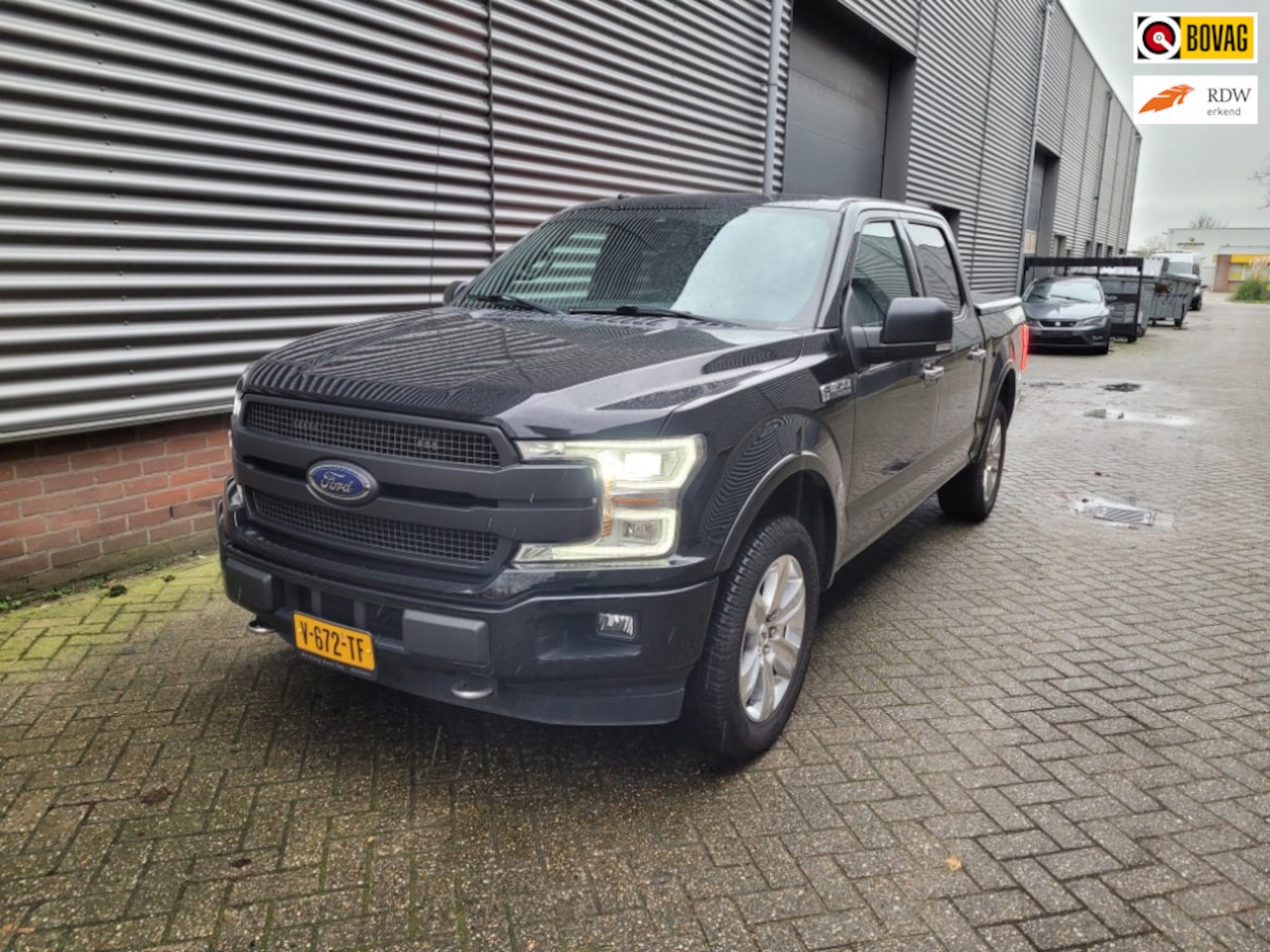 Ford F150 - 3.5 V6 Ecoboost SuperCrew| Platinum| LPG G3| 4WD| Panoramadak| Leer| Treeplanken| Elektris - AutoWereld.nl