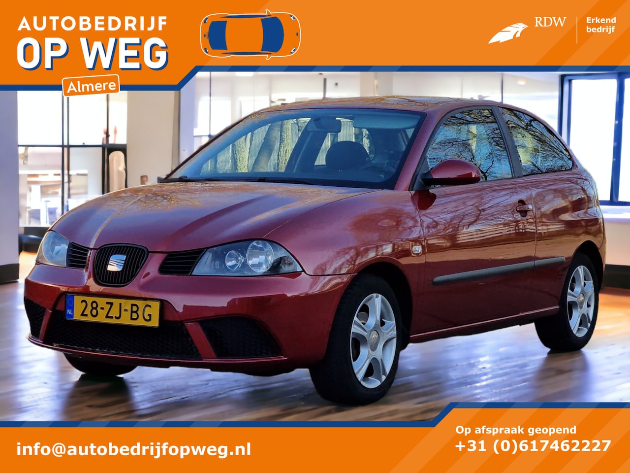 Seat Ibiza - 1.2-12V Selection | Airco | NAP | Nw APK - AutoWereld.nl