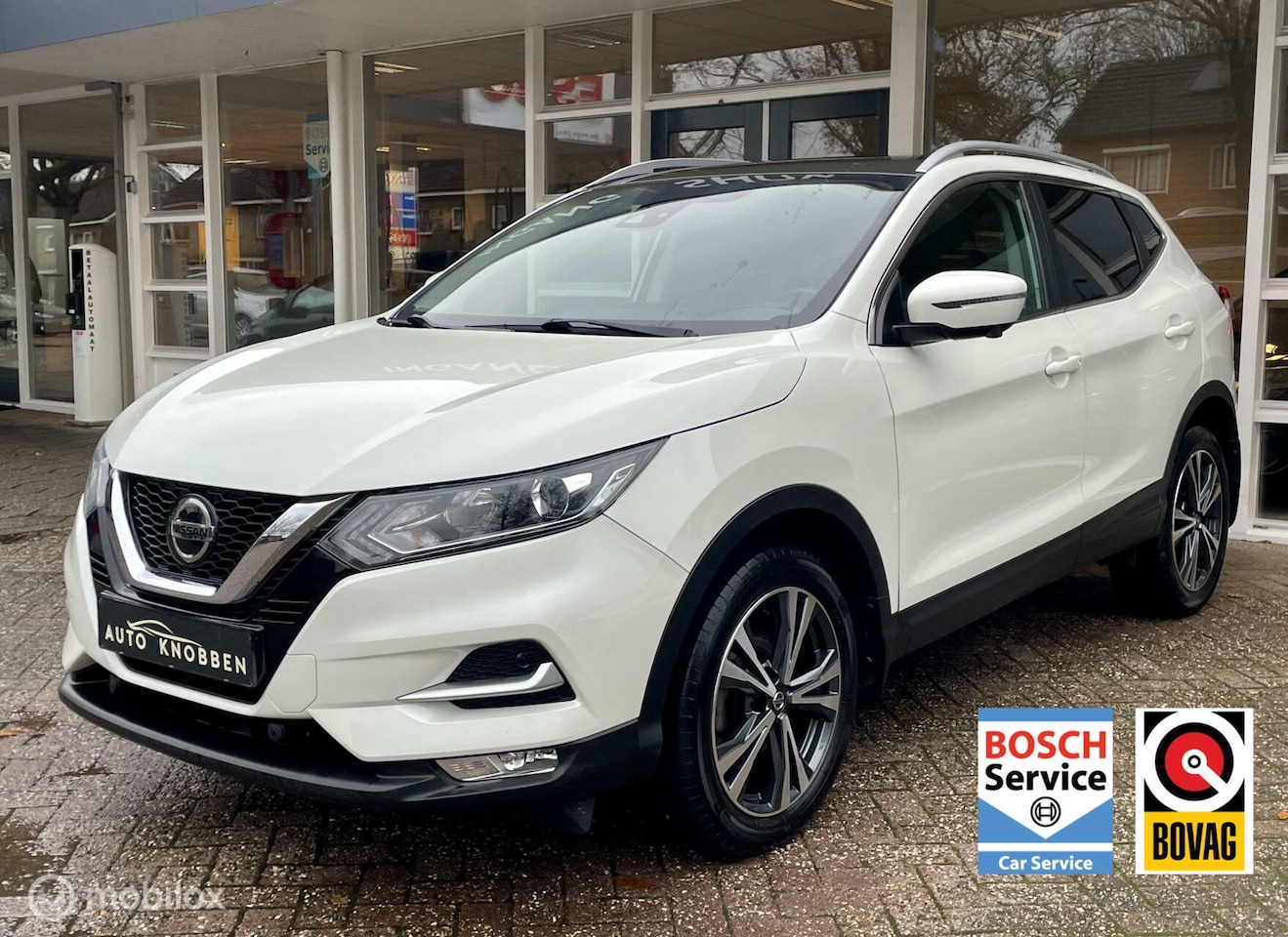 Nissan Qashqai - 1.2 Tekna+ Led, Pano, Climat, Navi, 360 Camera, LM.. - AutoWereld.nl