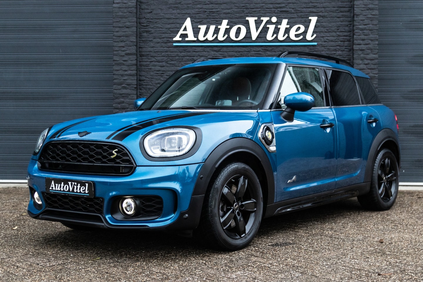 MINI Countryman - Mini 2.0 Cooper S E ALL4 John Cooper Works Trim | Panodak | Head-up | Chester Leder | Stoe - AutoWereld.nl