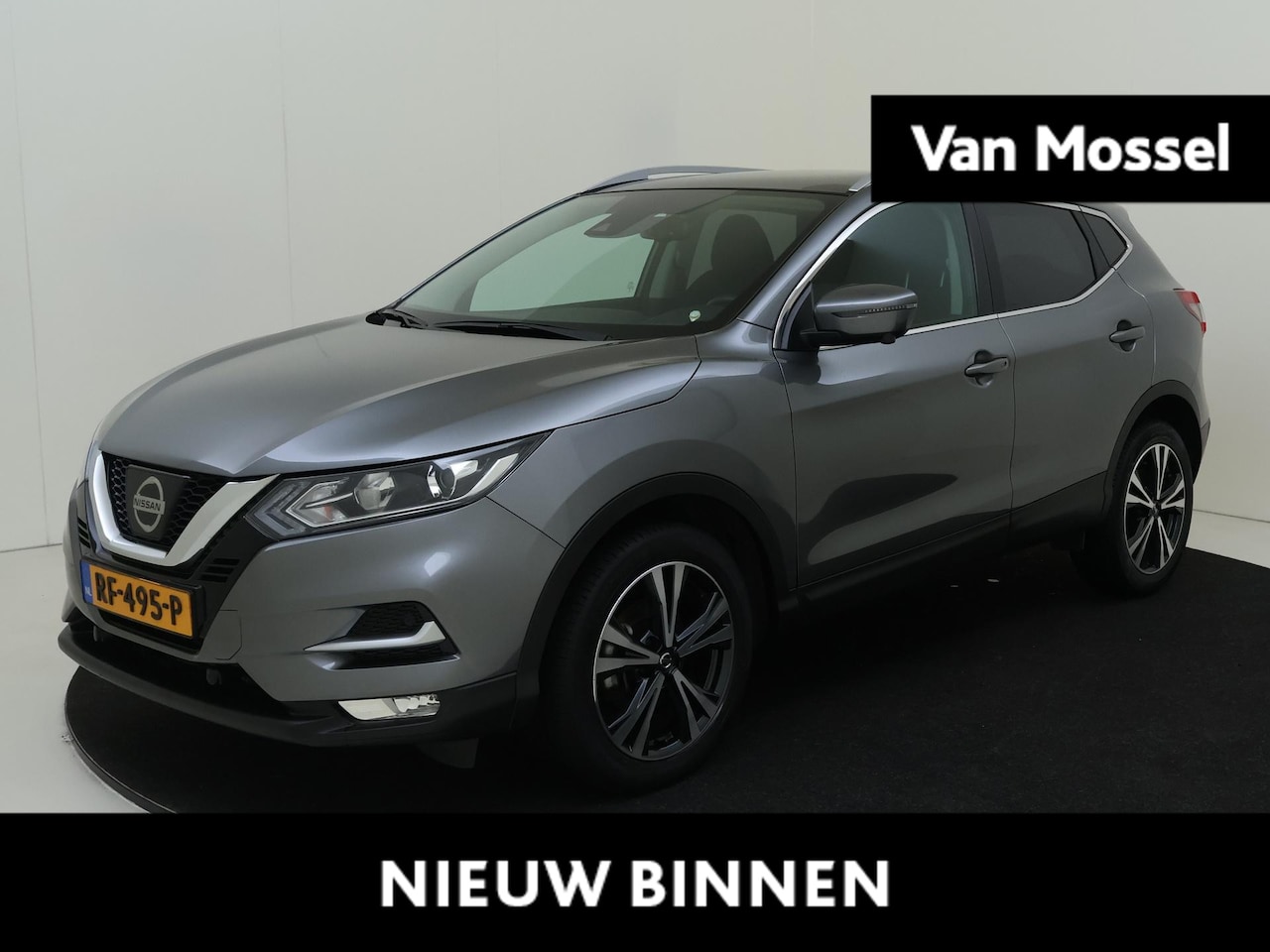 Nissan Qashqai - 1.2 N-Connecta | Panoramadak | Camera's rondom | Super kilometerstand - AutoWereld.nl