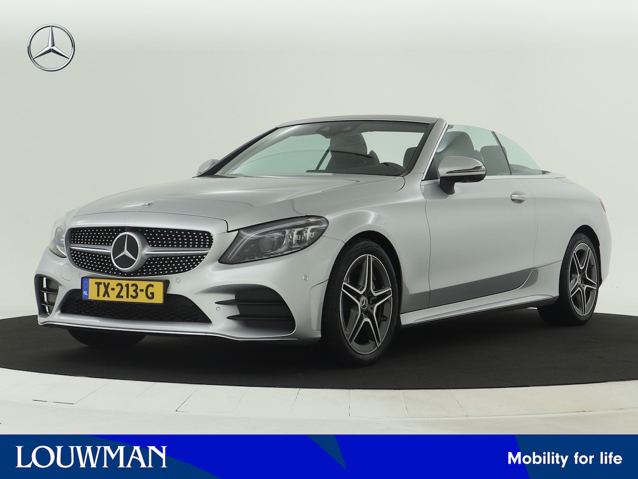 Mercedes-Benz C-klasse Cabrio - 200 Premium Plus Pack Lichtmetalen velgen 5 spaaks AMG | Navigatie | Parking support  met - AutoWereld.nl