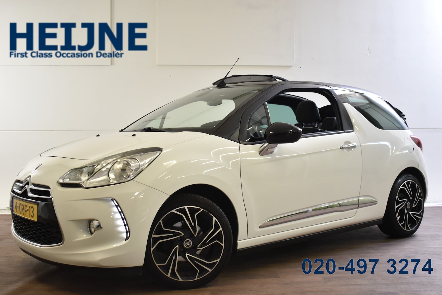 Citroën DS3 Cabrio - 1.2 VTi CHIC SPORT CRUISE/CLIMATE/LED - AutoWereld.nl