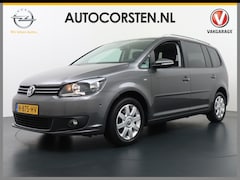 Volkswagen Touran - T105PK Navi ParkAssist Pdc-a+v Dual-Ecc Stoelverwarming Privacyglas Cruise Control Dakrail