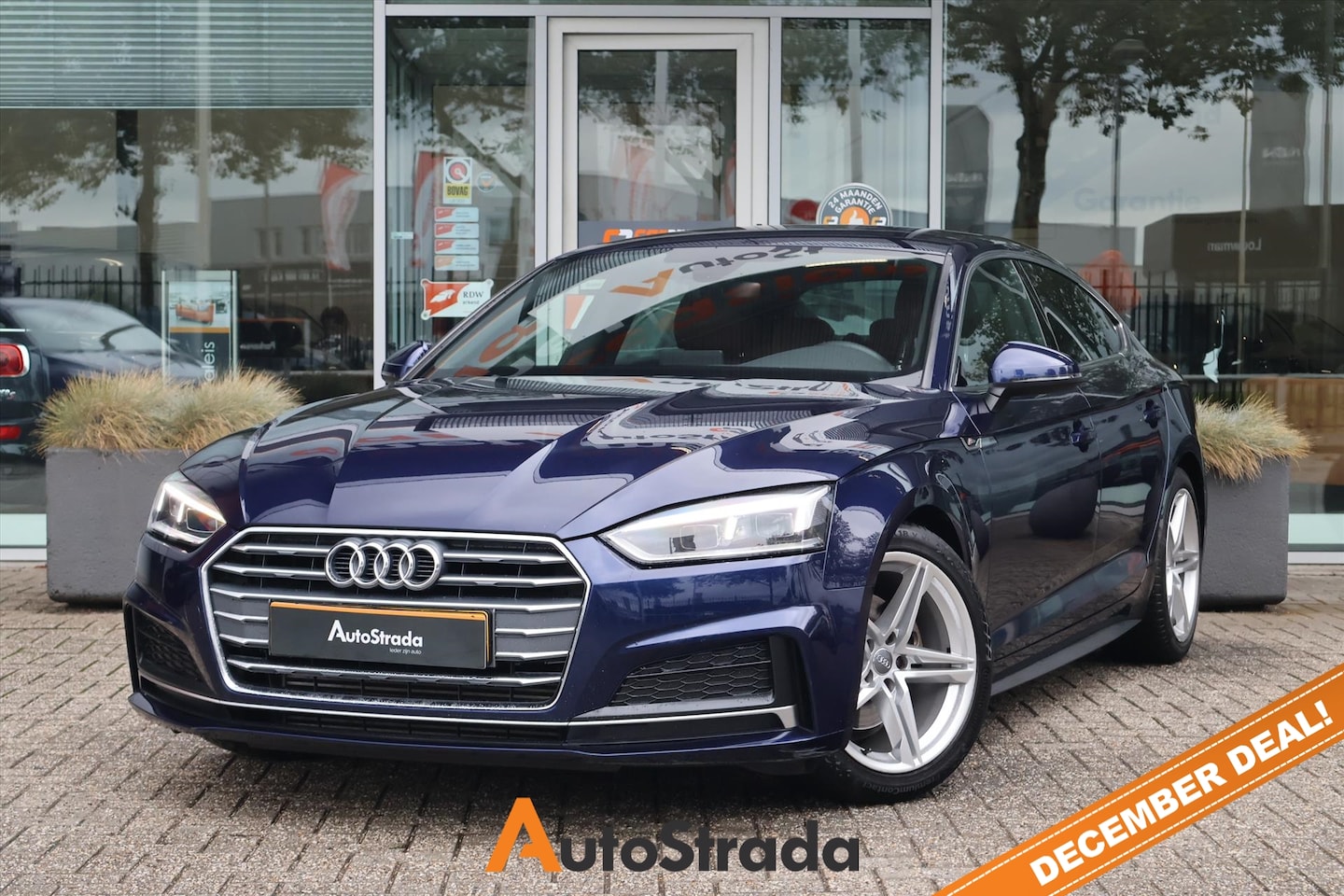 Audi A5 Sportback - 35 TFSI S-Line 150pk | Leder Interieur | Cruise | LED | Navi | 1e Eigenaar - AutoWereld.nl