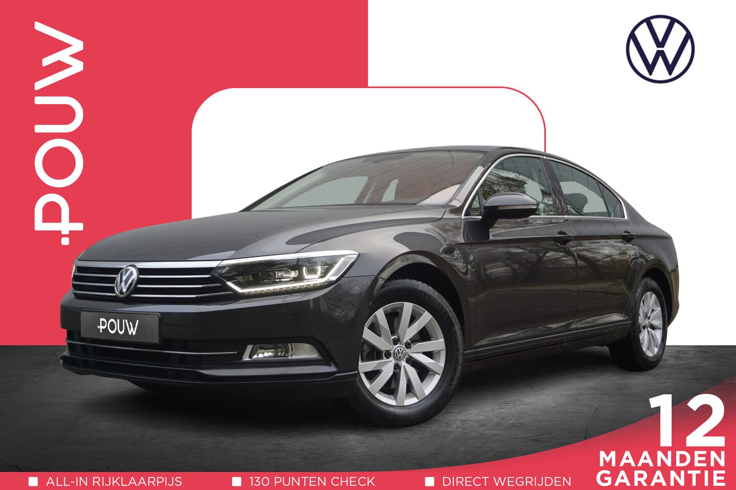 Volkswagen Passat - 1.5 TSI 150pk Comfortline Business | Navigatie | Adaptive Cruise - AutoWereld.nl