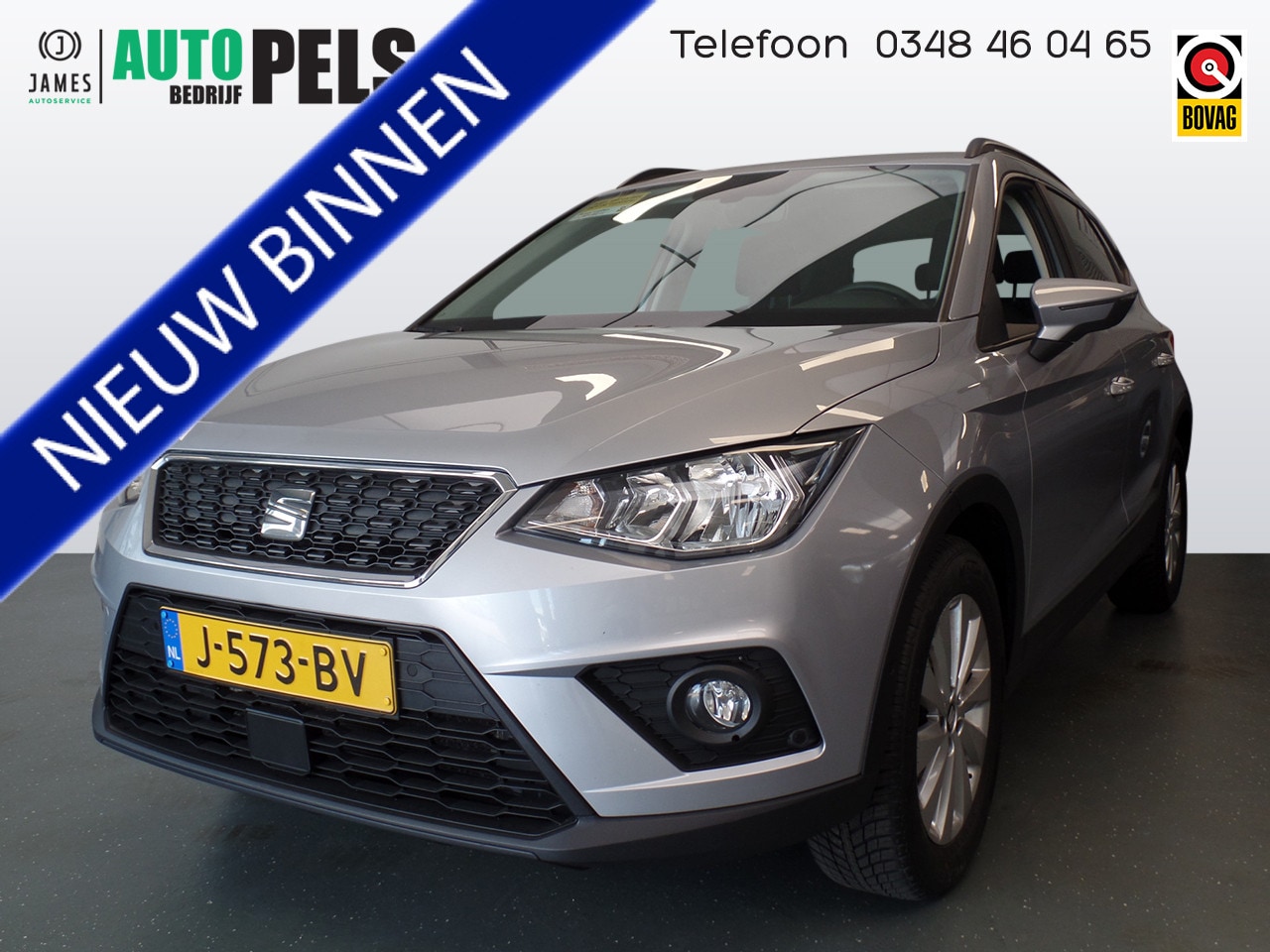 Seat Arona - 1.0 TSI Style Business Intense Navigatie, Achteruitrijcamera, Pdc, Lm velgen 16'', cruise - AutoWereld.nl