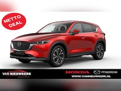 Mazda CX-5 - 2.0 SKYACTIV-G 165pk 2WD Aut Exclusive-Line Zwart Leder