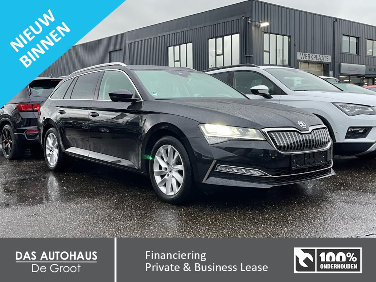 Skoda Superb Combi - 1.4 TSI iV 218pk Business Edition Plus | Elk Trekhaak - AutoWereld.nl