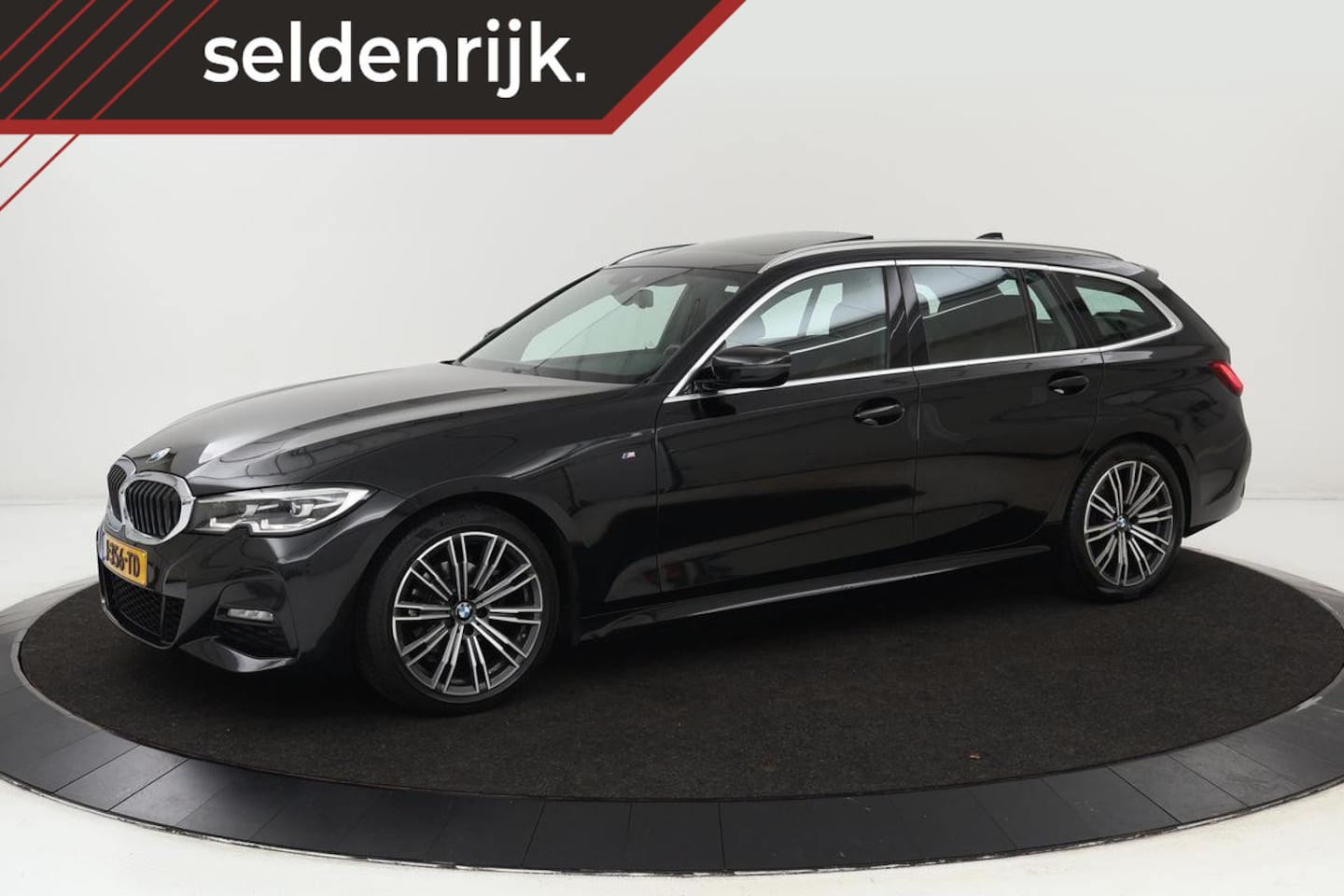 BMW 3-serie Touring - 318i High Executive | M-Sport | Panoramadak | Trekhaak | Leder | Stoelverwarming | Live Co - AutoWereld.nl