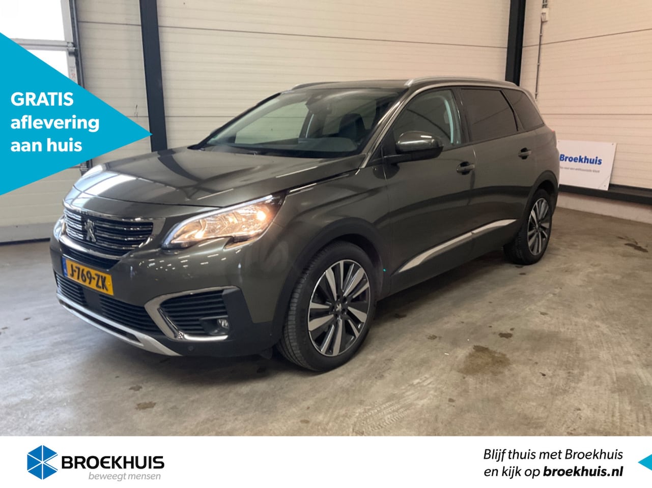 Peugeot 5008 - SUV 1.2 PureTech 130pk EAT8 Allure | Automaat | Navigatie | Camera | Panorama/schuifdak | - AutoWereld.nl