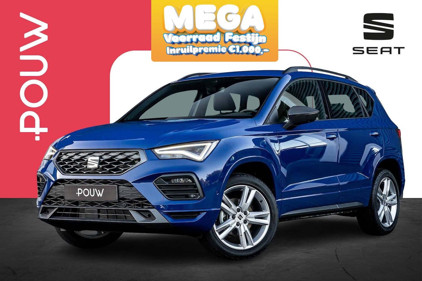 Seat Ateca - 1.5 TSI 150pk FR Business Intense | Achteruitrijcamera | Stoel/Stuur Verwarming - AutoWereld.nl