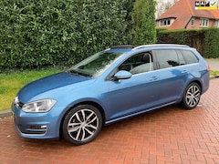 Volkswagen Golf Variant - 1.2 TSI Highline dsg leer panorama dak keyless apple carplay mooie auto