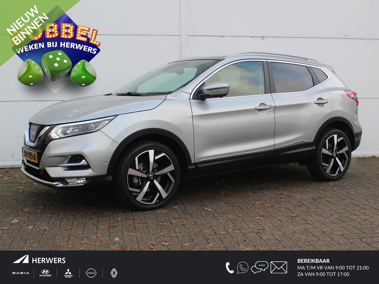 Nissan Qashqai - 1.2 DIG-T 115 Tekna AUTOMAAT / Trekhaak Afneembaar (1000 KG) / Panoramadak / Navigatie / S - AutoWereld.nl