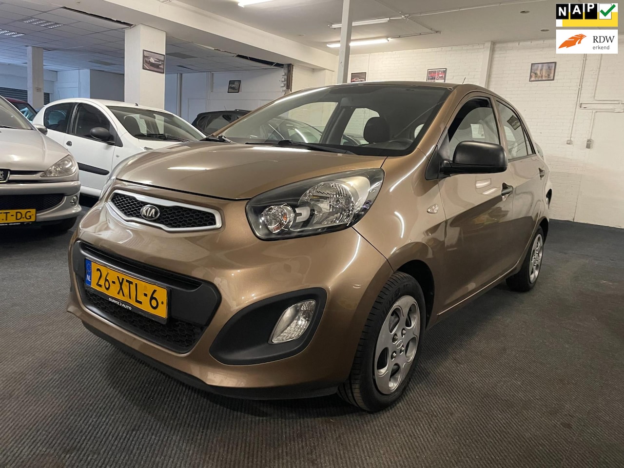 Kia Picanto - 1.2 CVVT ISG Airco/Apk nieuw bij aflevering - AutoWereld.nl