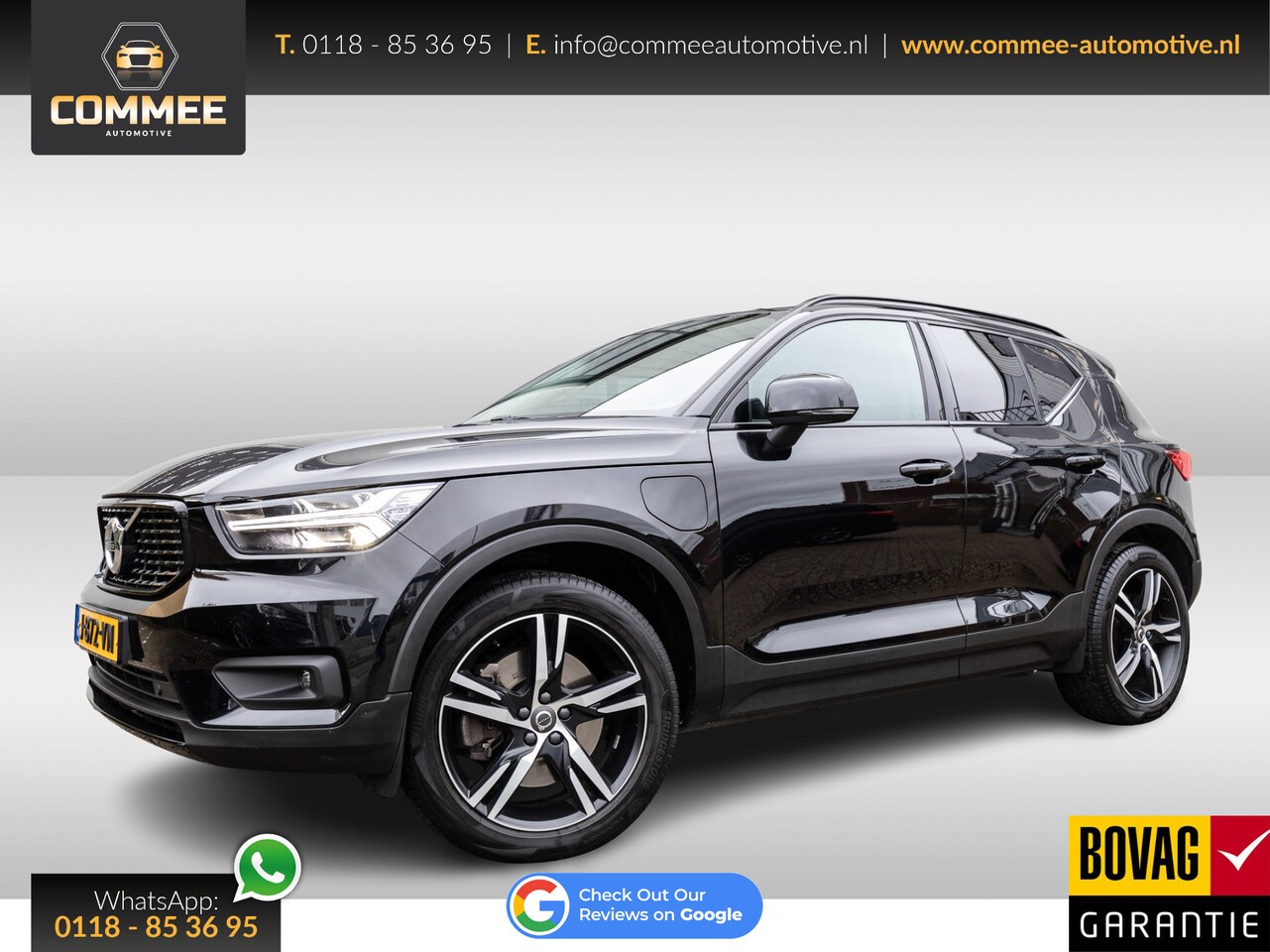 Volvo XC40 - 1.5 T4 Recharge R-Design Expression ✅ACC✅Pilot.ass.✅Trekhaak - AutoWereld.nl