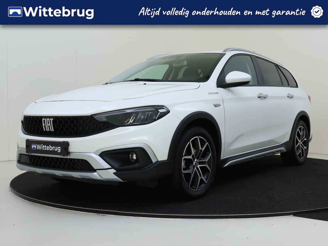 Fiat Tipo Stationwagon - Cross 1.5 Hybrid Automaat | RIJKLAAR! | Navigatie | Camera | Gave en Luxe uitvoering!! - AutoWereld.nl