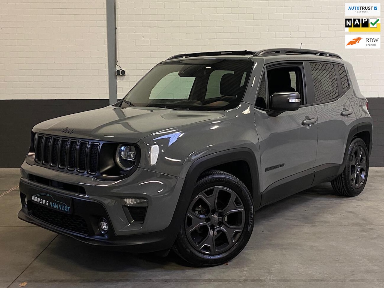 Jeep Renegade - 1.0T 80th Anniversary 1.0T 80th Anniversary, panoramadak, pdc, airco - AutoWereld.nl