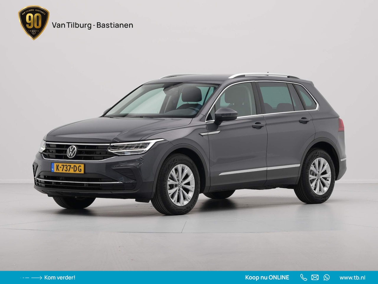 Volkswagen Tiguan - 1.5 TSI 150pk DSG Life Business Navigatie Trekhaak Pdc Acc 28 - AutoWereld.nl