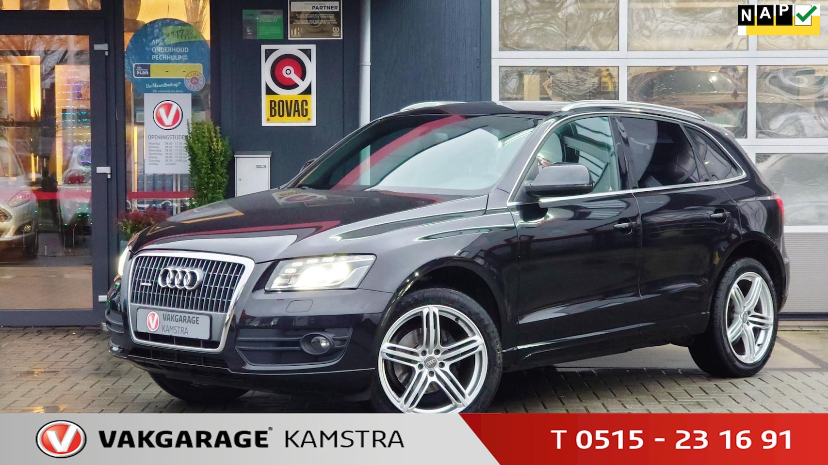 Audi Q5 - 2.0 TFSI quattro Clima/Cruise/Navi/PDC/Goed OH/Trekh - AutoWereld.nl